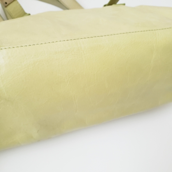 Vintage Cynthia Rowley Light Green Leather Handbag - Picture 9 of 16